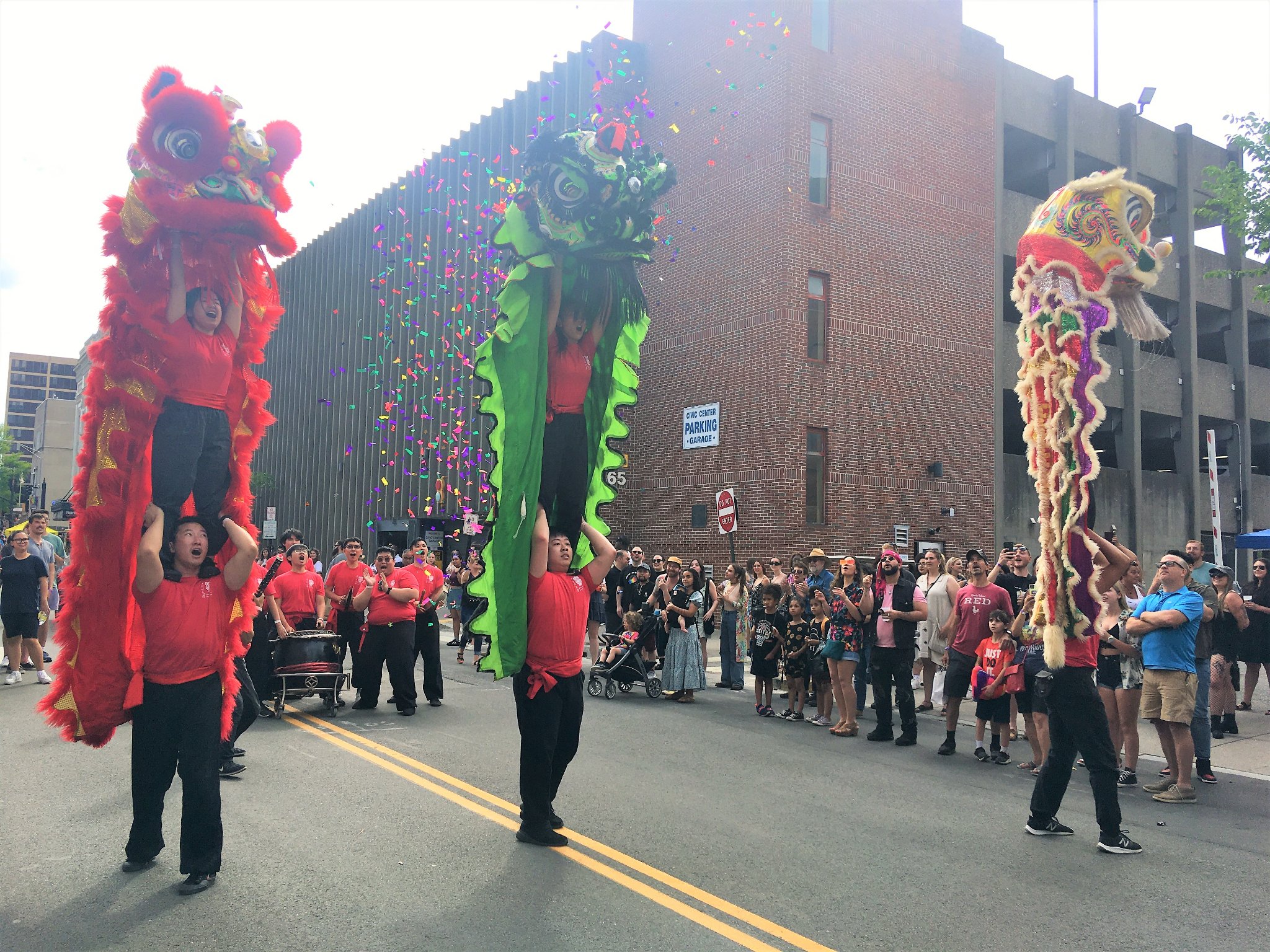 RIKFC lion dance performance