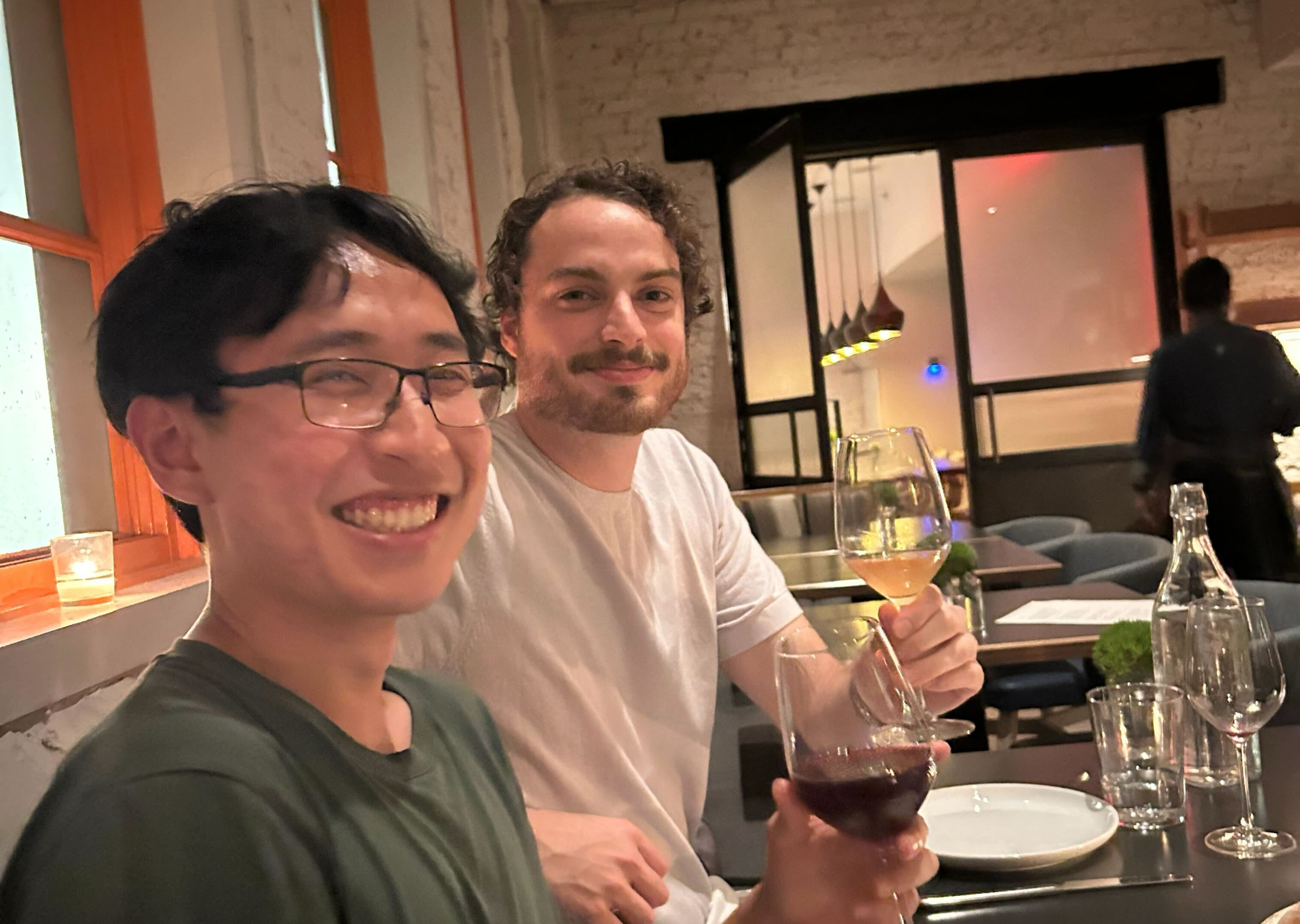 Dinner with Diego, Revin co-founder